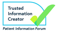 Image shows the Patient Information Forum logo.