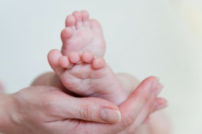 Baby feet Newborn Screening