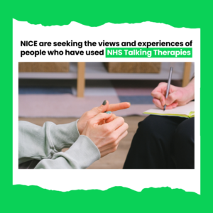 nhs talking therapy