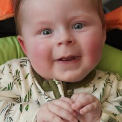 Image of baby boy smiling