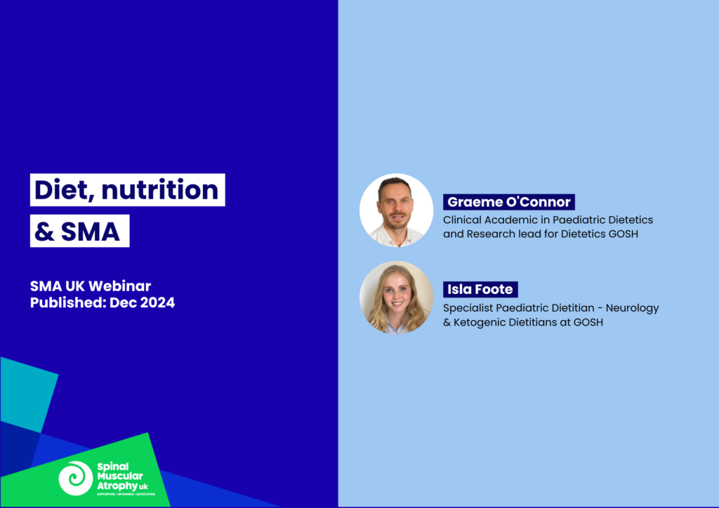 diet nutrition & SMA cover